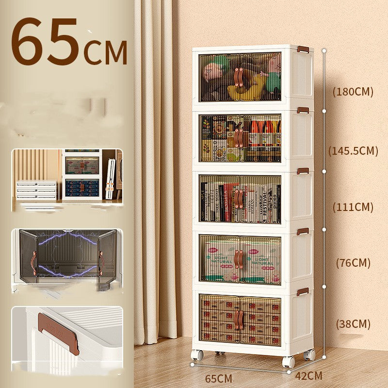 Ondaum Oversized Plastic Storage Box for Clothing and Household Organization