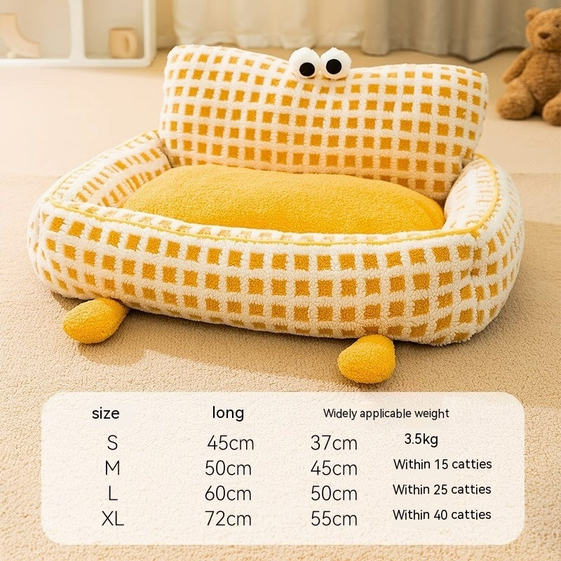 Seasonal Universal Detachable And Washable Dog Bed