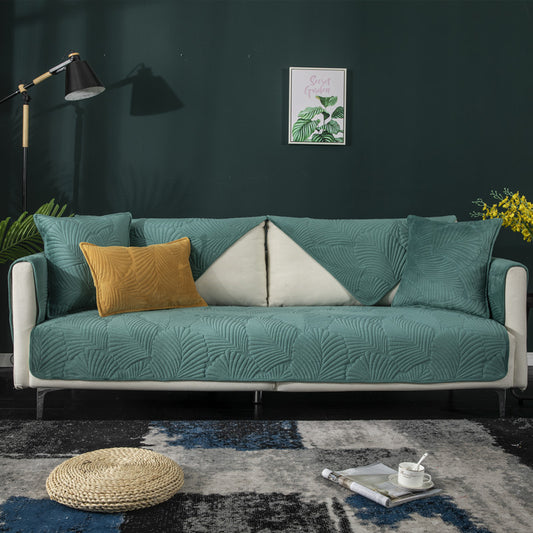 Embroidery Non-slip Four Seasons Universal Nordic Light Luxury Sofa Cover
