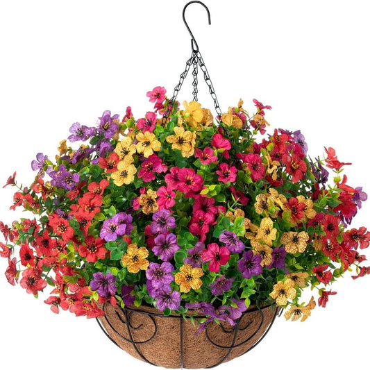 Outdoor Gardening Decoration Round Hanging Basket Hanging Pots
