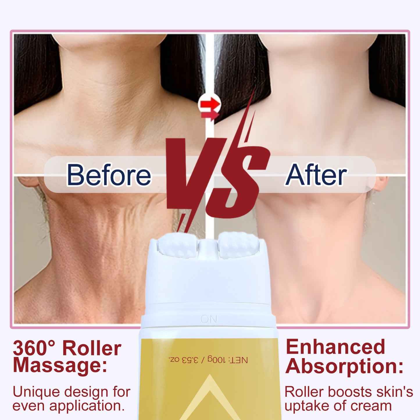 Neck Firming Roller Cream