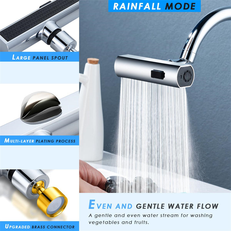 Multifunctional Kitchen Faucet Waterfall Nozzle