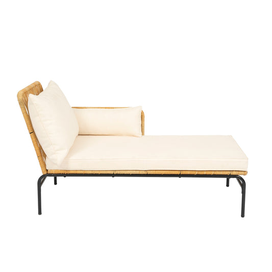 3 Pieces Outdoor Patio Wicker Furniture Sets Table And Chairs