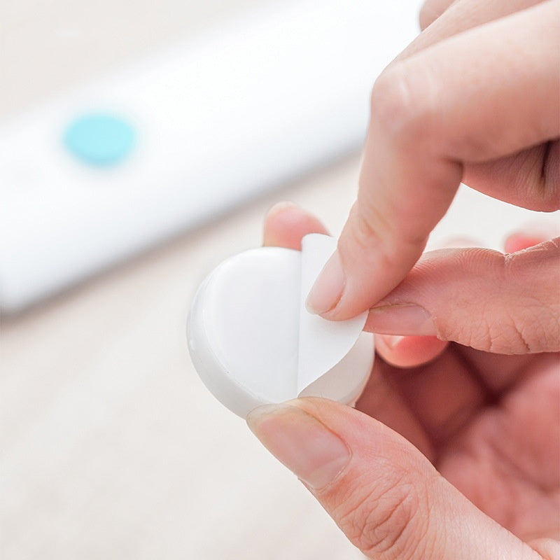 Remote Control Magnetic Hook Strongly Adhesive Seamless Punch-free 2 Pieces