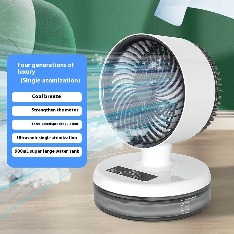 USB Folding Silent Turbine Electric Fan