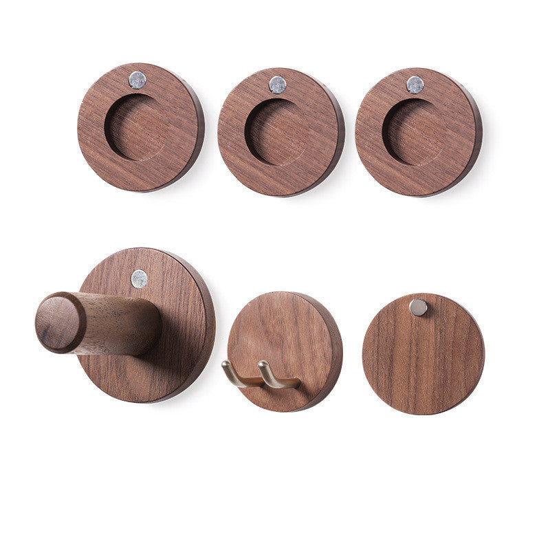 Wall-Mounted Punch-Free Hair Dryer Storage Rack