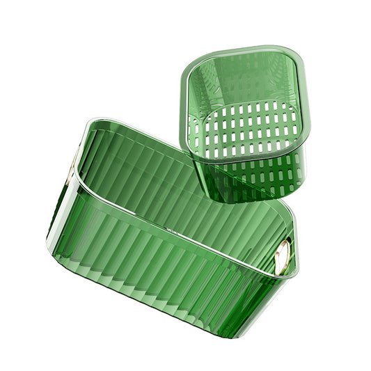 Removable Double-Layer Desktop Drain Basket