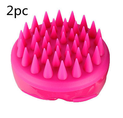 Silicone Shampoo Brush and Scalp Massage Comb