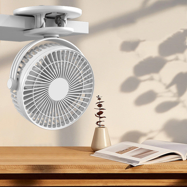 Portable Mini Rechargeable Desktop Fan for Student Dormitory