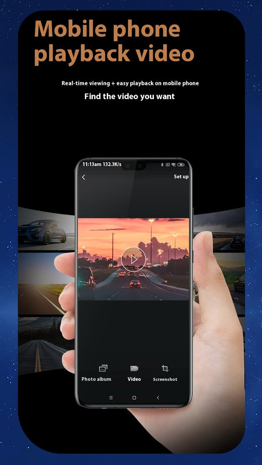 Rearview Mirror Dash Cam with 12 Inch 2.5K Display