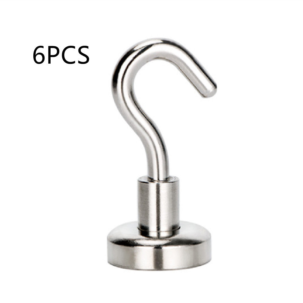 Magnet Hook Strong Magnetic Hook NdFeb Traceless Magnetic Sucker