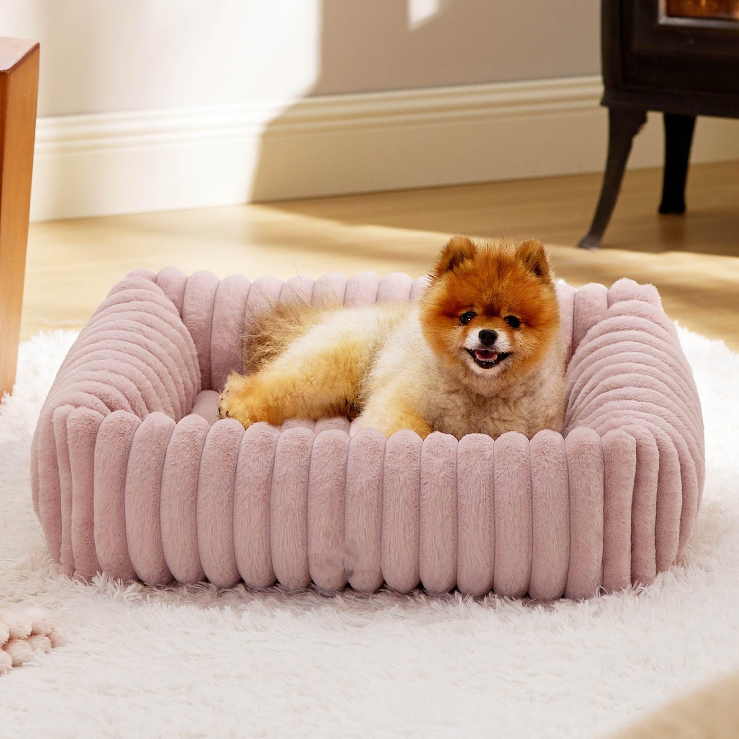 Cats Bed Pet Products For Winter Warm Puppy Bed Dog Mat Goods House Beds Houses And Habitats Cushions Thing