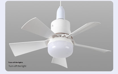 Ondaum Fan Bulb Integrated Home Dormitory Light