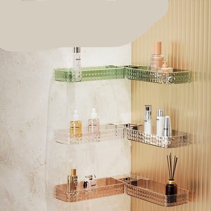 Wall-Mounted Multi-Function Rotating Storage Rack for Bathroom and Kitchen