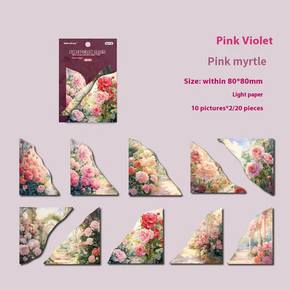 Modern Simplicity Printed Note Set – Assorted Colors