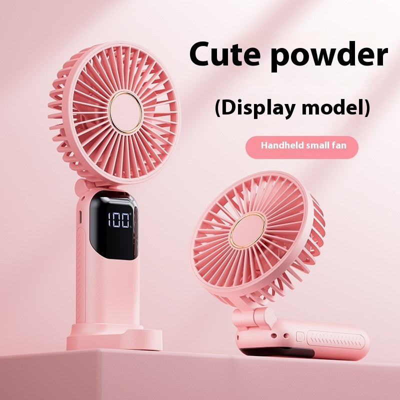 Rechargeable Handheld Folding Fan