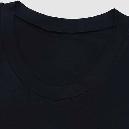 Women's V-neck Slim-fit Top for Ondaum