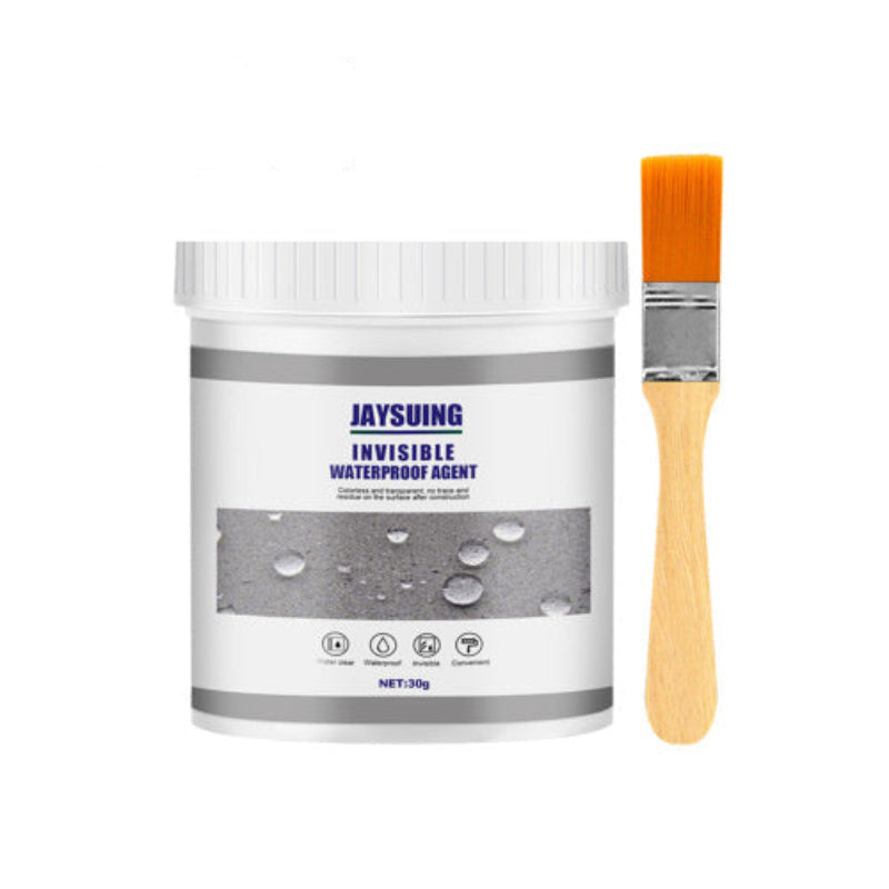Jaysuing Invisible Waterproof Agent with a brush on a white background