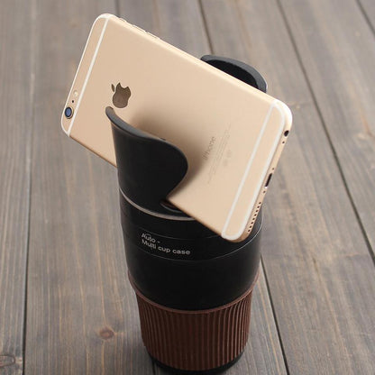 Car Cup and Accessory Holder – Rotatable ABS Drink Holder