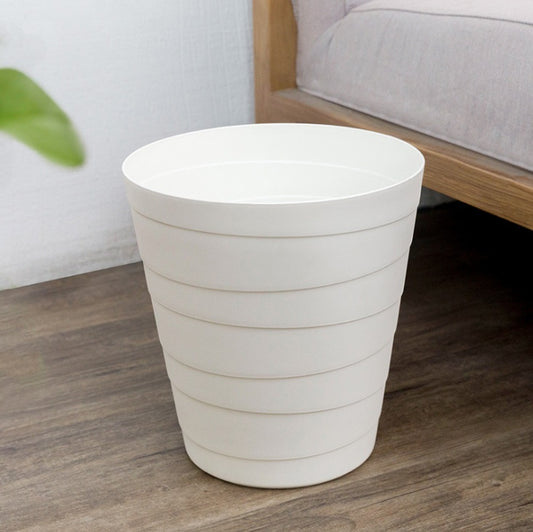 Simple trash can living room bedroom household trash can paper kitchen without lid trash