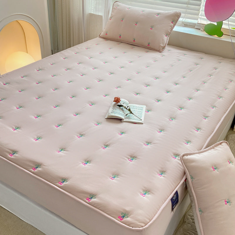 Maternal and Infant Grade Cotton Fitted Sheet – Single/Pair Options for Simmons Mattress