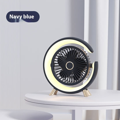 Household Small Desktop Electric Fan Desktop Air Circulator Mini Fan