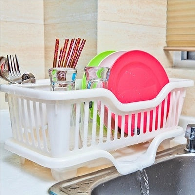 Thickened Plastic Kitchen Drainboard Rack