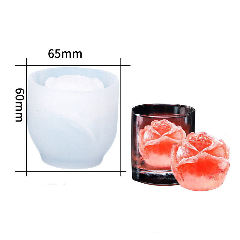 Silicone Bear-Shaped Ice Cube and Candy Mold