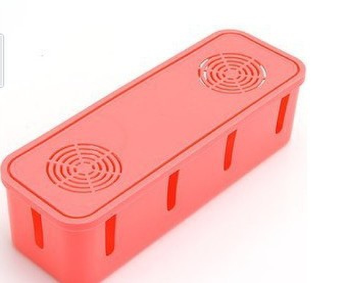 Desktop Socket Storage Box Wire Socket Data Cable Fixed Winding Box
