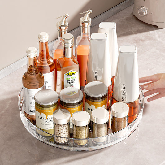 Modern Kitchen Countertop Rotating Spice Rack