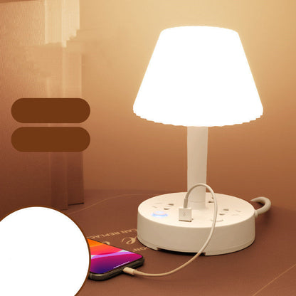 Creative Multi-function Conversion Socket Desk Lamp with USB