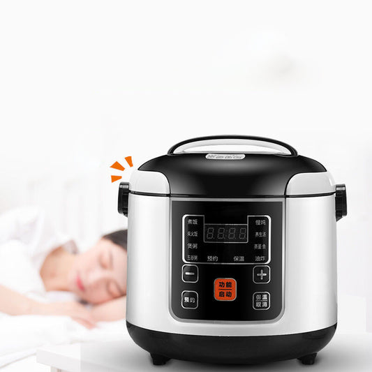 Mini Electric Rice Cooker for Car – 110V Compact Travel Cooker