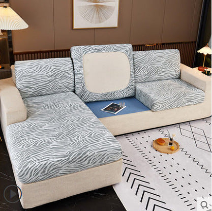 Stretch Jacquard Fleece Non-slip Sofa Cover