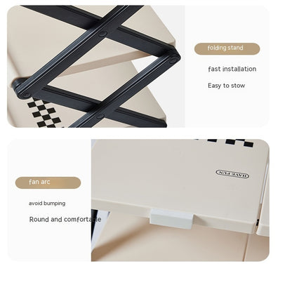 Ondaum Multi-Storey Folding Shoe Rack for Home and Dormitory