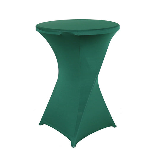 Stretch Polyester Cocktail Table Cover – Fitted Table Cloth