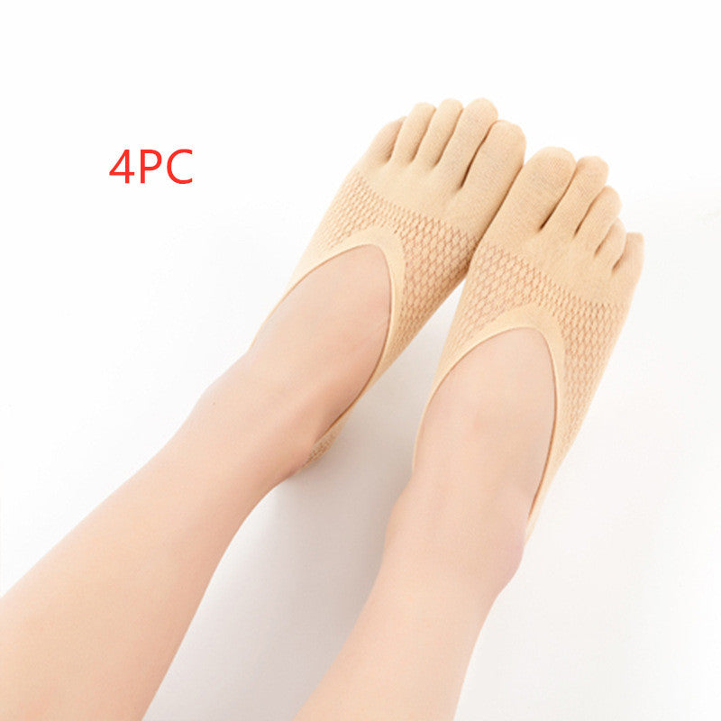 Ondaum Women's 5 Toe Socks