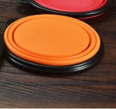 Portable 2-in-1 Pet Water & Food Bottle with Collapsible Bowl