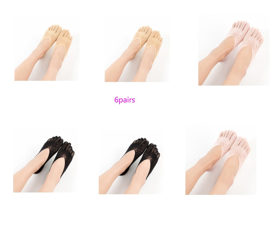 Ondaum Women's 5 Toe Socks