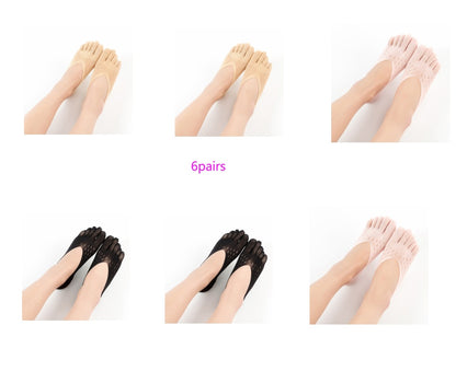 Ondaum Women's 5 Toe Socks