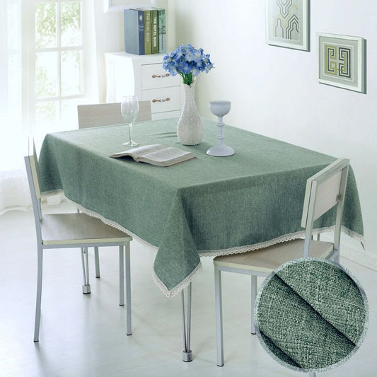 Waterproof Anti-Scald Tablecloth – Multi-Size Table and Bedside Cover
