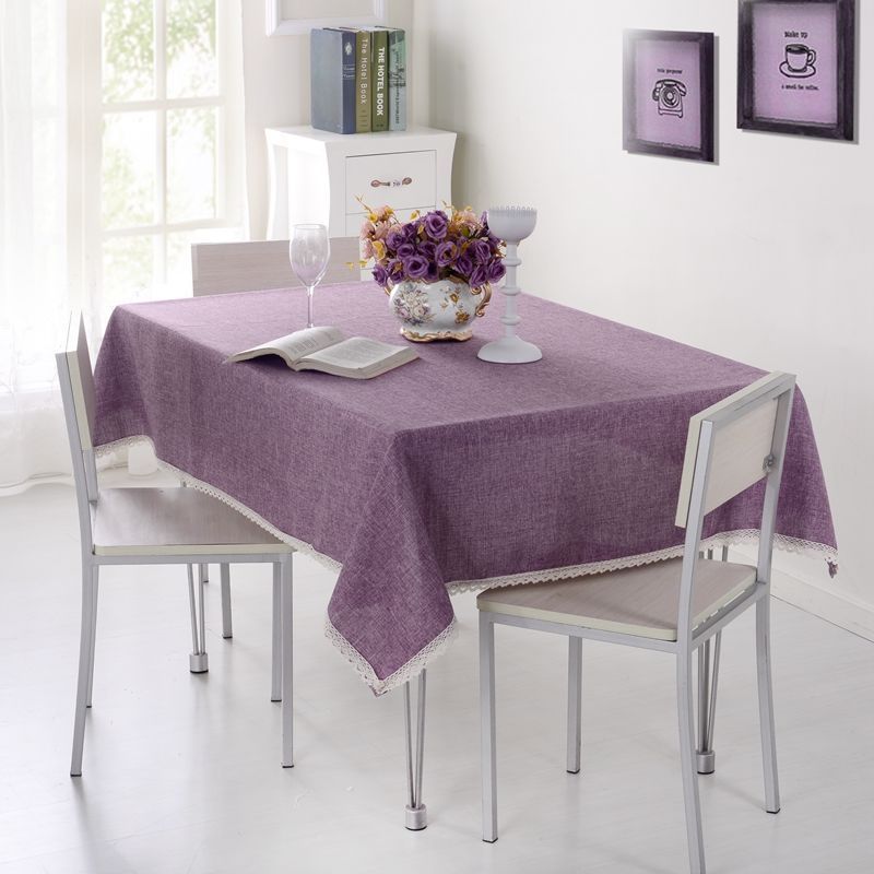 Waterproof Anti-Scald Tablecloth – Multi-Size Table and Bedside Cover