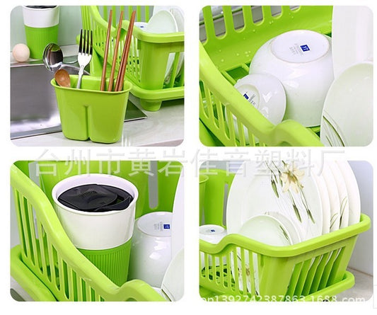 Plastic Kitchen Shelf Storage Rack