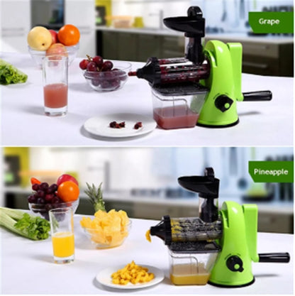 Portable Multifunctional Fruit Squeezer Hand-cranked Juicer