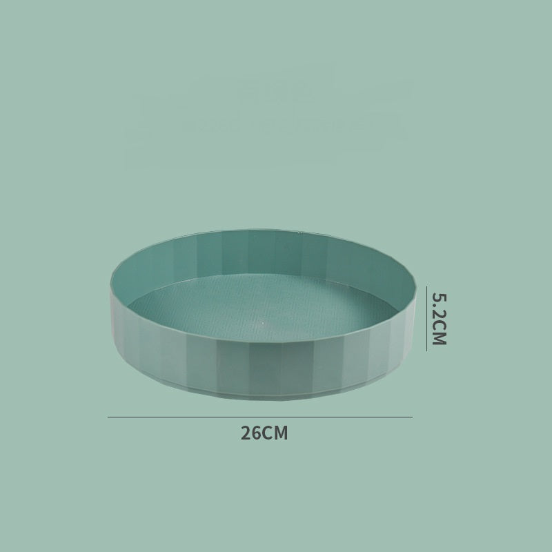 Multifunctional Rotating Storage Box for Kitchen, Fruit, and Cosmetics