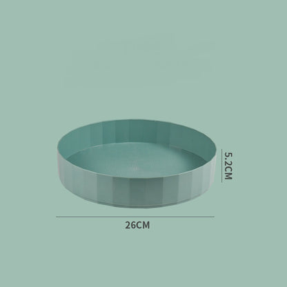 Multifunctional Rotating Storage Box for Kitchen, Fruit, and Cosmetics