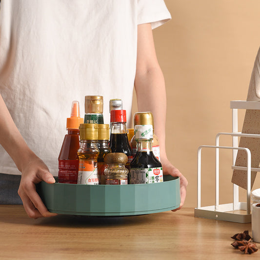 Multifunctional Rotating Storage Box for Kitchen, Fruit, and Cosmetics