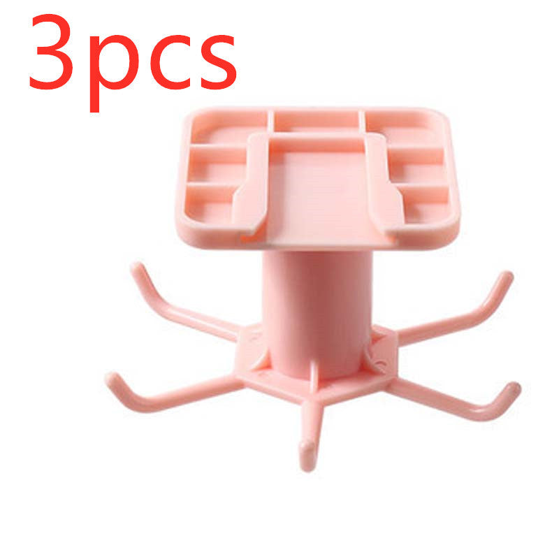 Hook Kitchen Storage Rack 360 Degree Rotation
