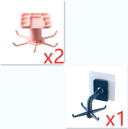 Hook Kitchen Storage Rack 360 Degree Rotation
