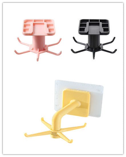 Hook Kitchen Storage Rack 360 Degree Rotation