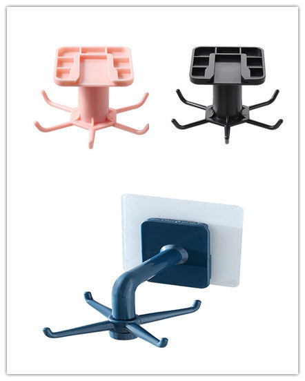 Hook Kitchen Storage Rack 360 Degree Rotation